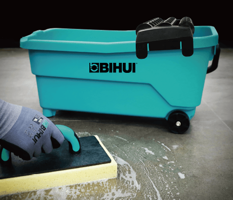 Smart Grout Cleaning System and Sponge-Tools-BIHUI-Grouting Bucket Set-Rep-Tile Tools Canada